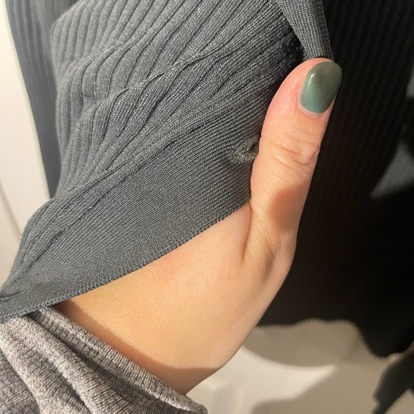 Aritzia Babaton Finley Sweater - MONARCH TEAL - Picture 4 of 4